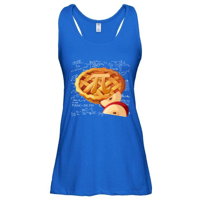 Apple Pie Math Gift Pi Day Funny Halloween Thanksgiving Gift Ladies Essential Flowy Tank