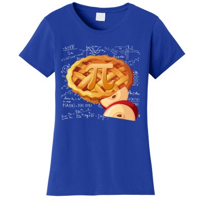 Apple Pie Math Gift Pi Day Funny Halloween Thanksgiving Gift Women's T-Shirt