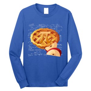 Apple Pie Math Gift Pi Day Funny Halloween Thanksgiving Gift Long Sleeve Shirt