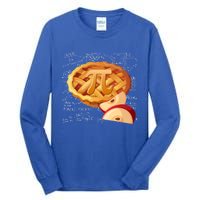 Apple Pie Math Gift Pi Day Funny Halloween Thanksgiving Gift Tall Long Sleeve T-Shirt