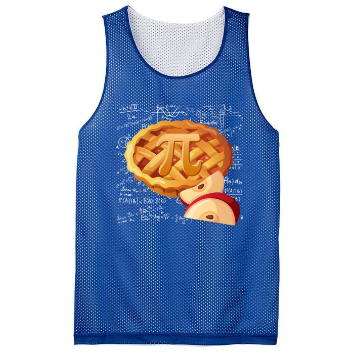 Apple Pie Math Gift Pi Day Funny Halloween Thanksgiving Gift Mesh Reversible Basketball Jersey Tank