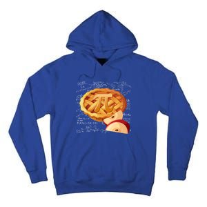 Apple Pie Math Gift Pi Day Funny Halloween Thanksgiving Gift Tall Hoodie