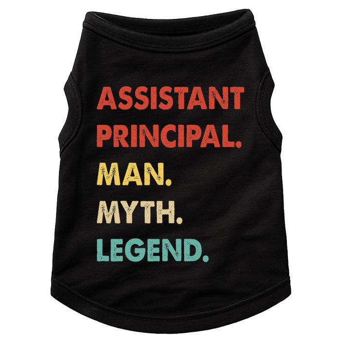 Assistant Principal Man Myth Legend Doggie Tank