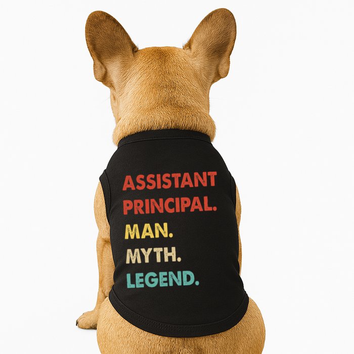 Assistant Principal Man Myth Legend Doggie Tank
