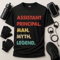 Assistant Principal Man Myth Legend Performance Shirt
