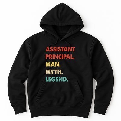 Assistant Principal Man Myth Legend Hoodie