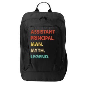 Assistant Principal Man Myth Legend City Backpack