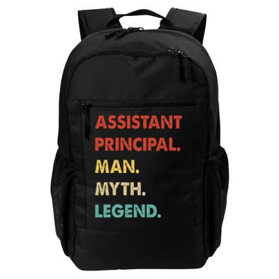 Assistant Principal Man Myth Legend Daily Commute Backpack