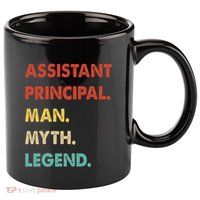 Assistant Principal Man Myth Legend 11oz C Handle Ceramic Mug