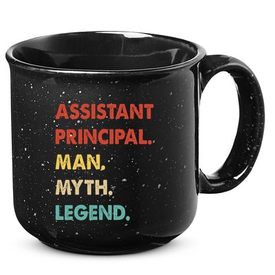 Assistant Principal Man Myth Legend 15oz Campfire Ceramic Mug