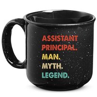 Assistant Principal Man Myth Legend 15oz Campfire Ceramic Mug