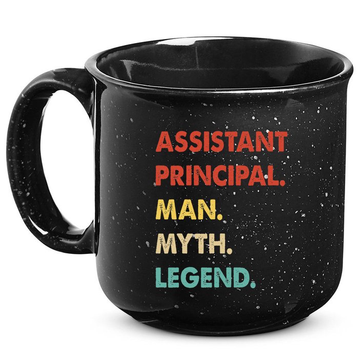 Assistant Principal Man Myth Legend 15oz Campfire Ceramic Mug