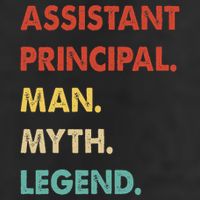 Assistant Principal Man Myth Legend Beanie
