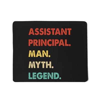 Assistant Principal Man Myth Legend Mousepad