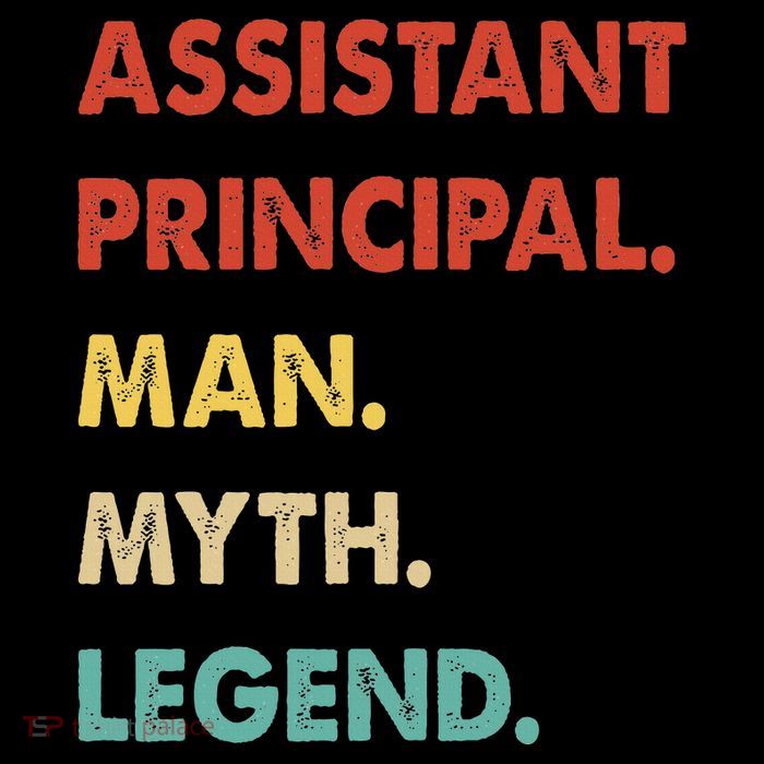 Assistant Principal Man Myth Legend Tall Sweatshirt