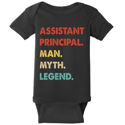 Assistant Principal Man Myth Legend Baby Bodysuit