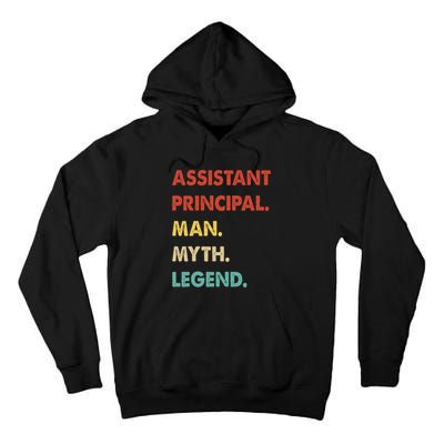 Assistant Principal Man Myth Legend Tall Hoodie