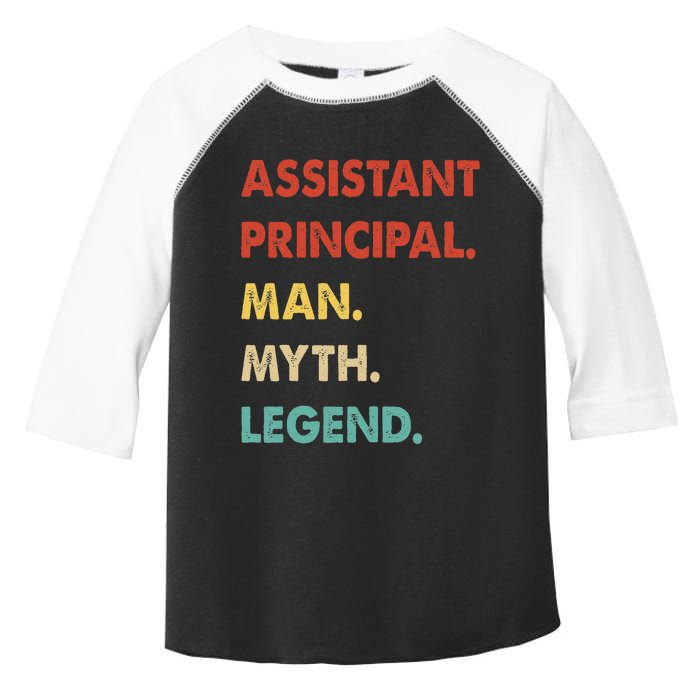 Assistant Principal Man Myth Legend Toddler Fine Jersey T-Shirt