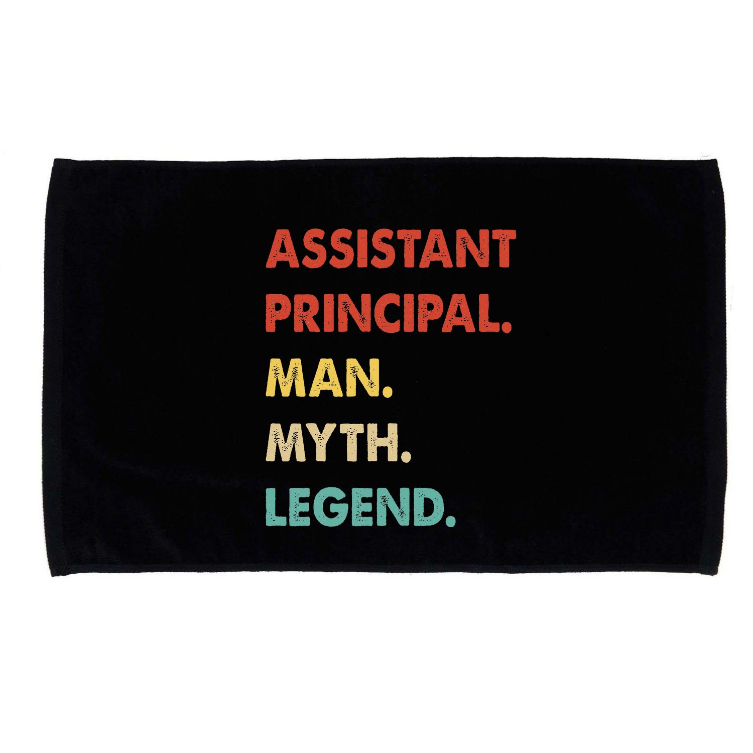 Assistant Principal Man Myth Legend Microfiber Hand Towel