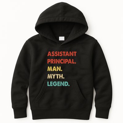Assistant Principal Man Myth Legend Kids Hoodie