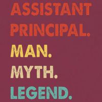 Assistant Principal Man Myth Legend 16oz Travel Tumbler