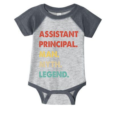 Assistant Principal Man Myth Legend Infant Baby Jersey Bodysuit