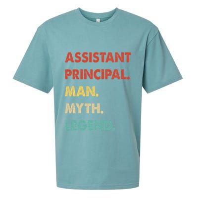 Assistant Principal Man Myth Legend Sueded Cloud Jersey T-Shirt