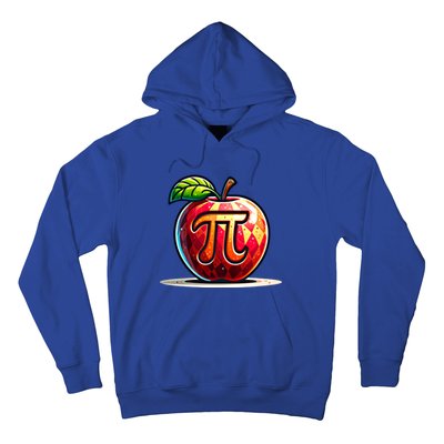 Apple Pi Math Lover Teacher Nerd Geek Funny Pi Day Gift Hoodie