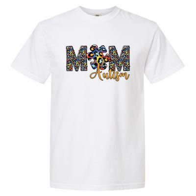 Autism Puzzle Mom Life Autistic Autism Awareness Mom Gift Garment-Dyed Heavyweight T-Shirt