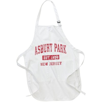 Asbury Park New Jersey Nj Vintage Sports Apron