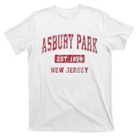 Asbury Park New Jersey Nj Vintage Sports T-Shirt