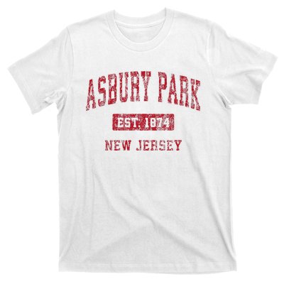 Asbury Park New Jersey Nj Vintage Sports T-Shirt