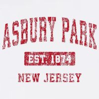 Asbury Park New Jersey Nj Vintage Sports T-Shirt