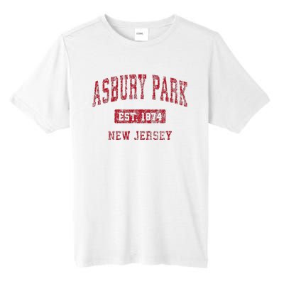 Asbury Park New Jersey Nj Vintage Sports Tall Fusion ChromaSoft Performance T-Shirt