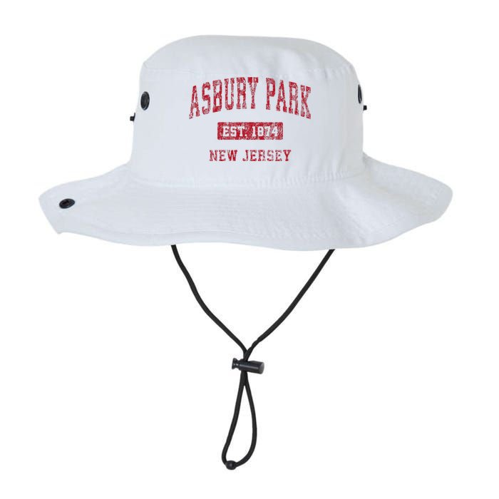 Asbury Park New Jersey Nj Vintage Sports Legacy Cool Fit Booney Bucket Hat