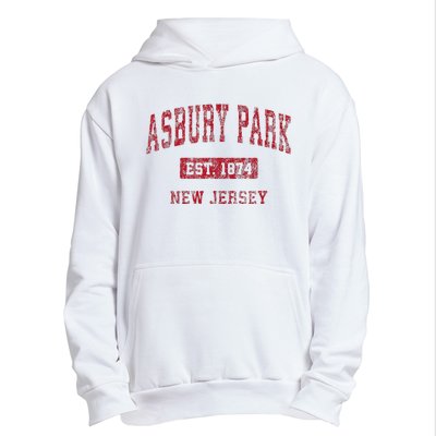 Asbury Park New Jersey Nj Vintage Sports Urban Pullover Hoodie