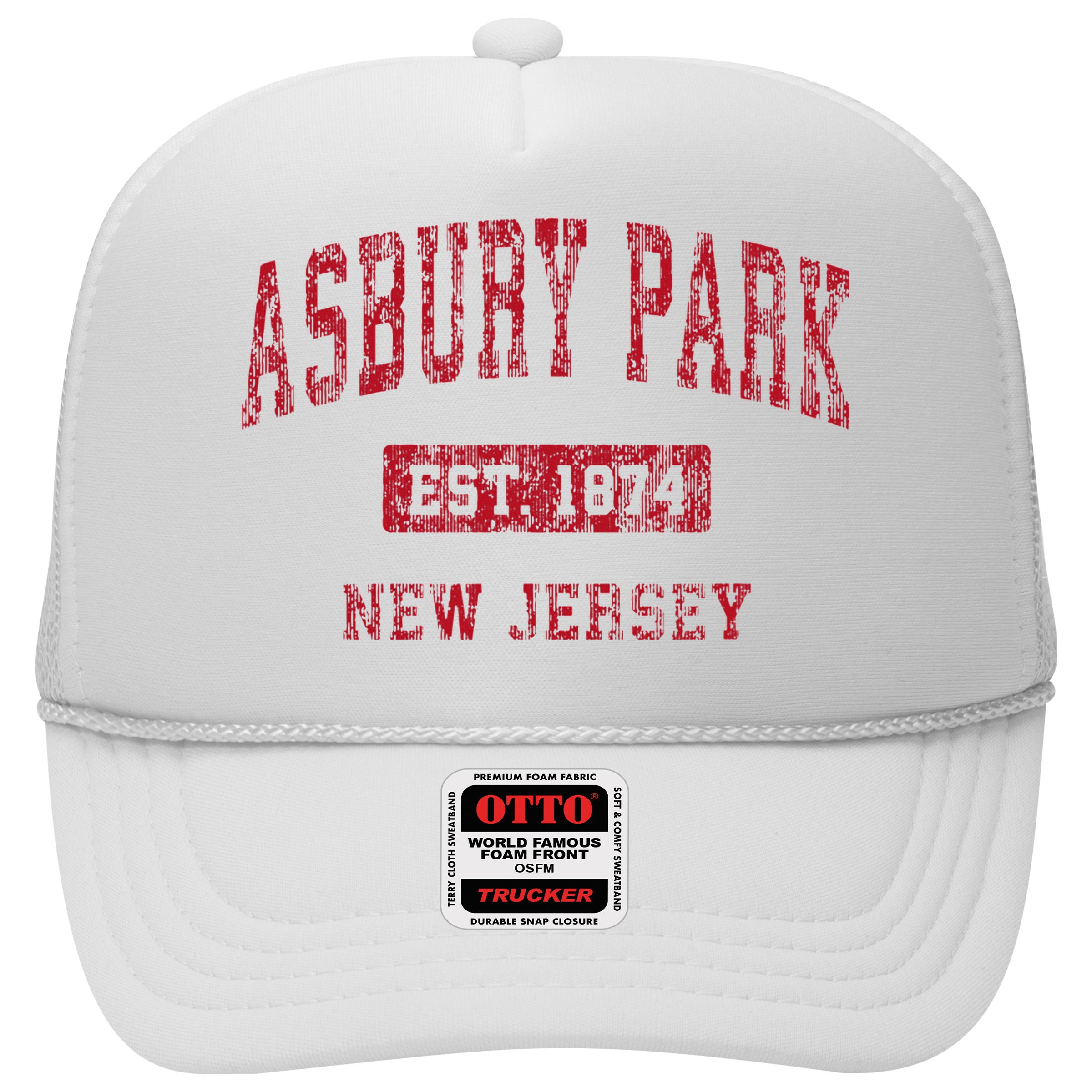 Asbury Park New Jersey Nj Vintage Sports Hat