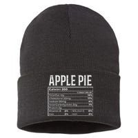 Apple Pie Nutrition Facts Food Matching Family Thanksgiving Sustainable Knit Beanie