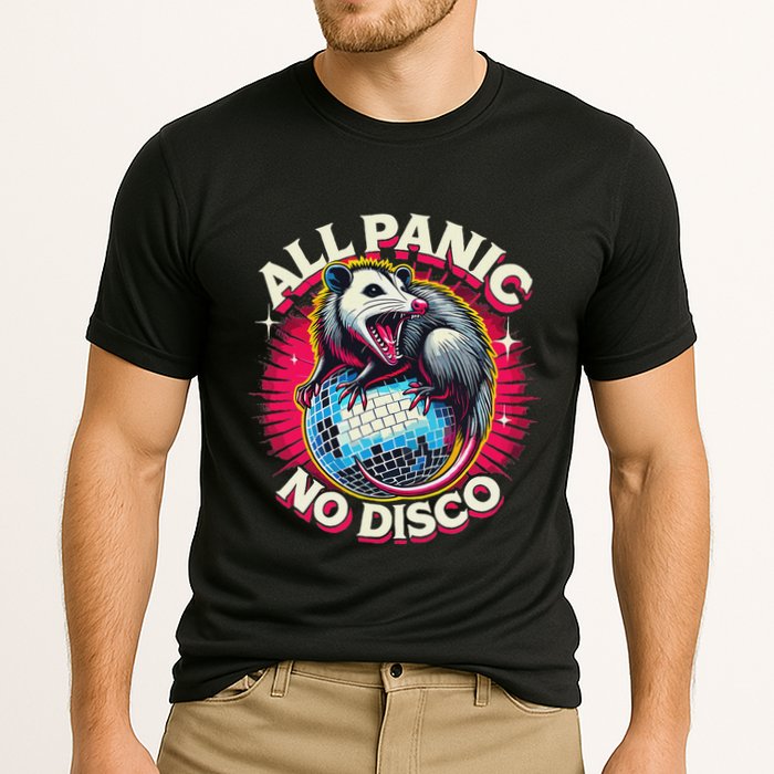 All Panic No Disco Opossum Funny Screaming Possum Performance Shirt