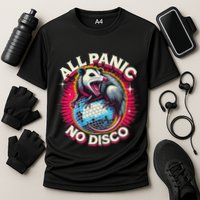 All Panic No Disco Opossum Funny Screaming Possum Performance Shirt