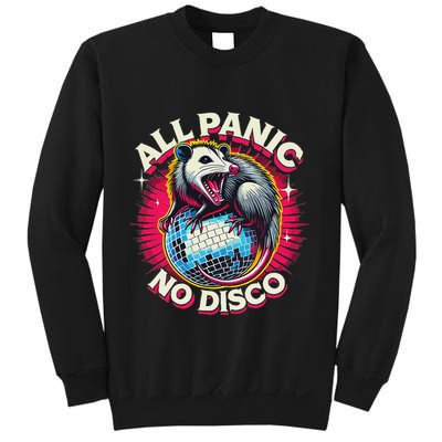 All Panic No Disco Opossum Funny Screaming Possum Sweatshirt