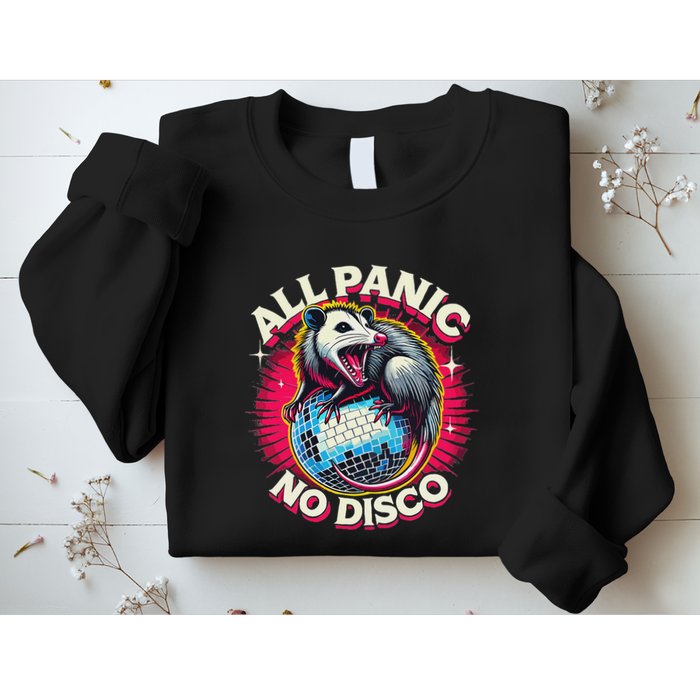 All Panic No Disco Opossum Funny Screaming Possum Sweatshirt