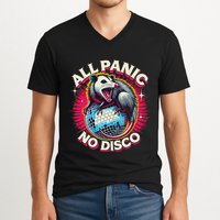 All Panic No Disco Opossum Funny Screaming Possum V-Neck T-Shirt