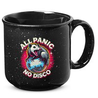 All Panic No Disco Opossum Funny Screaming Possum 15oz Campfire Ceramic Mug