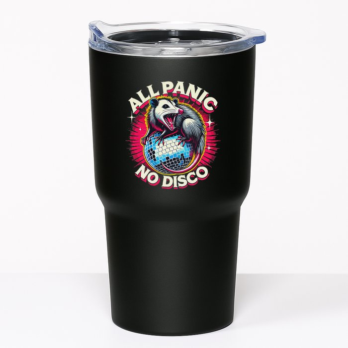 All Panic No Disco Opossum Funny Screaming Possum Tumbler
