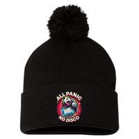 All Panic No Disco Opossum Funny Screaming Possum Pom Pom 12in Knit Beanie