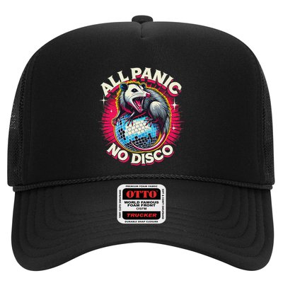All Panic No Disco Opossum Funny Screaming Possum Trucker Hat