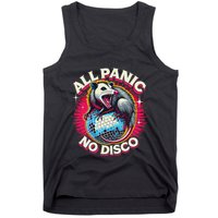 All Panic No Disco Opossum Funny Screaming Possum Tank Top