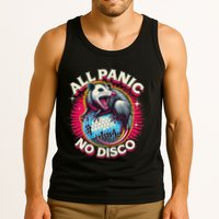 All Panic No Disco Opossum Funny Screaming Possum Tank Top