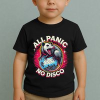 All Panic No Disco Opossum Funny Screaming Possum Toddler T-Shirt